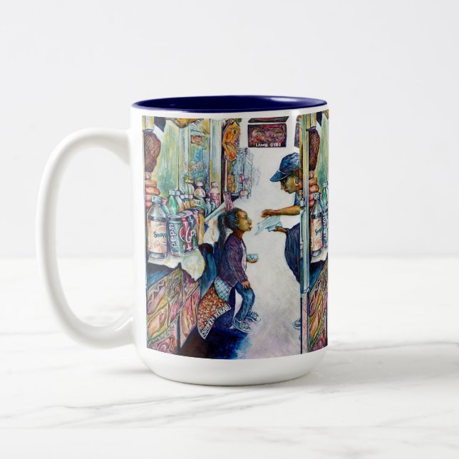 Taza Bicolor En última instancia genera esperanza (Izquierda)