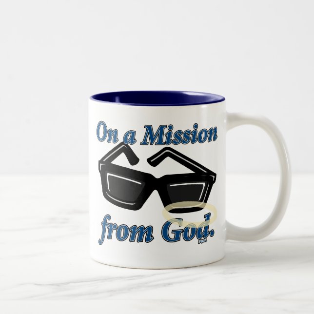 Taza Bicolor En una misión de dios (Derecha)