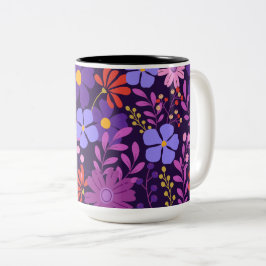 Taza Bicolor Encantador tropical