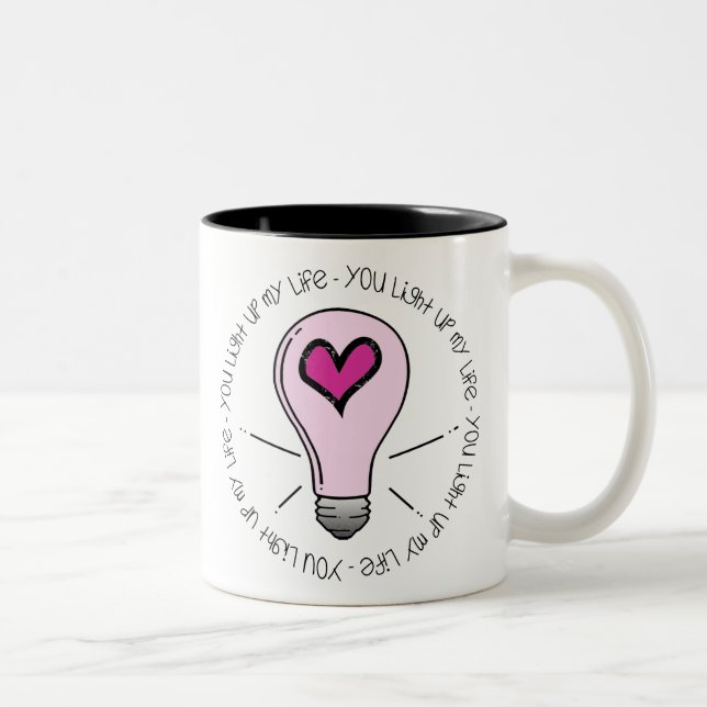 Taza Bicolor Encienden mi vida (Derecha)