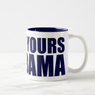 Taza Bicolor Encima el suyo Obama