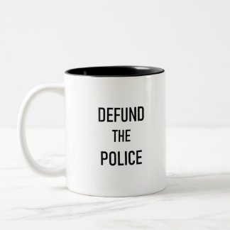 Taza Bicolor Encontrar a la policía