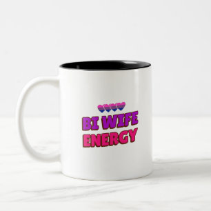 Taza Bicolor Energía de Bi Esposa