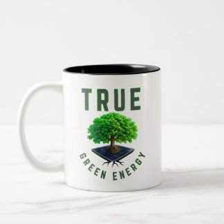 Taza Bicolor Energía Verde Verdadera