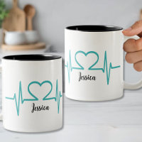 Enfermera Médica de Corazón Simple Moderno Doctor
