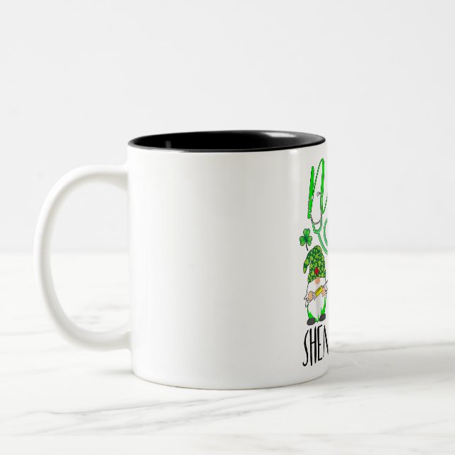 Taza Bicolor Enfermeras Aman A Shenanigans Graciosos Gnomes Enf (Izquierda)
