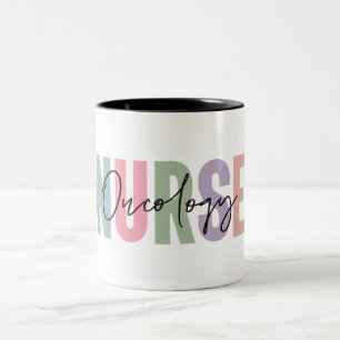 Taza Bicolor Enfermero de oncología cuta