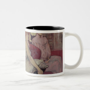 Taza Bicolor Enrique de Toulouse-Lautrec el   en el salón en e