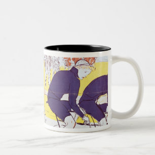 Taza Bicolor Enrique de Toulouse-Lautrec el   la cadena de