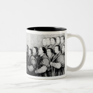 Taza Bicolor Enrique VIII