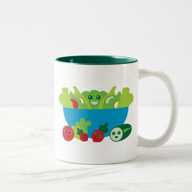 Taza Bicolor Ensalada Cuta (Derecha)