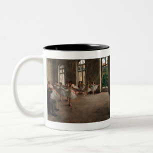 Taza Bicolor Ensayo de ballet - Edgar Degas - 1873