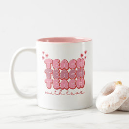 Taza Bicolor Enseñar con amor