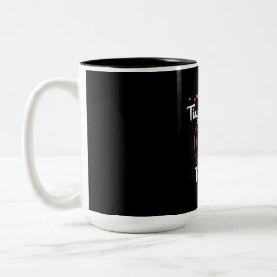 Taza Bicolor Enseño A Los Pequeños Humanos A Bailar