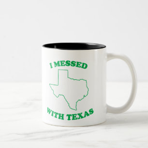 Taza Bicolor Ensucié con Tejas