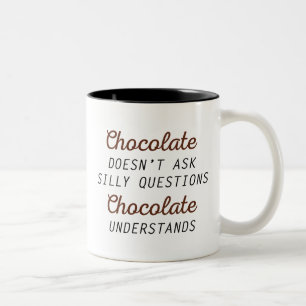 Taza Bicolor Entender el chocolate
