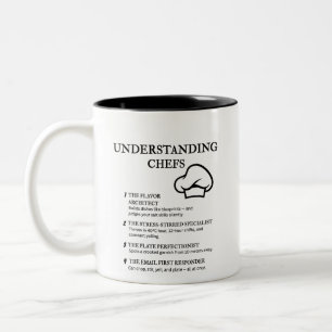 Taza Bicolor Entendiendo a los chefs