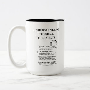 Taza Bicolor Entendiendo a los fisioterapeutas