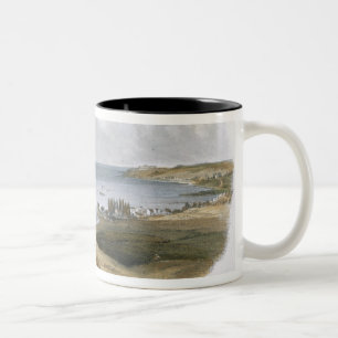 Taza Bicolor Entrada a la bahía de Nueva York tomada de Staten