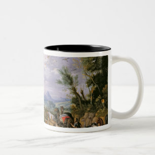Taza Bicolor Entrar en la arca