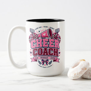 Taza Bicolor Entrenador de ánimo Líder Animar Inspirar Espíritu