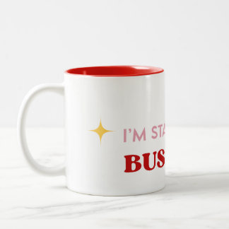 Taza Bicolor Entrepreneur Coffee Mug for Morning Motivation