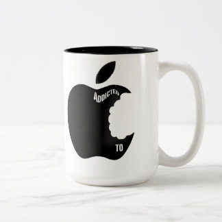 Taza Bicolor Enviciado a Apple