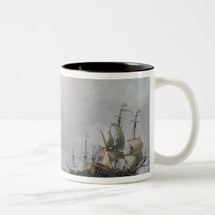 Taza Bicolor Envío holandés en un mar picado