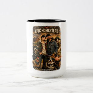 Taza Bicolor Epica granja - 