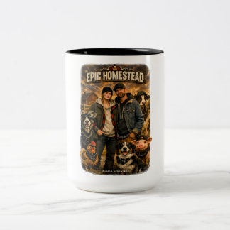 Taza Bicolor Epica granja -