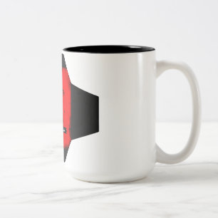 Taza Bicolor Equipo de Fútbol Legítimo de FIELD WARRIORS