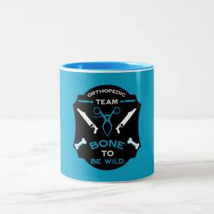 Taza Bicolor Equipo de hospital ortopédico