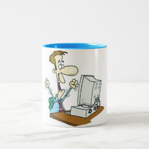 TAZA BICOLOR "EQUIPO ESPECIAL GEEK"