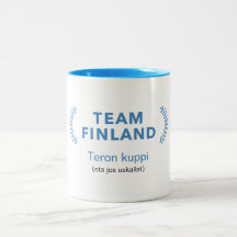 Equipo Finlandia + nombre