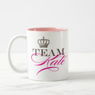 Taza Bicolor Equipo Kate el   la boda real