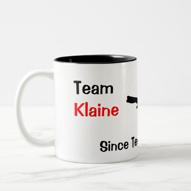 Taza Bicolor Equipo Klaine (Izquierda)