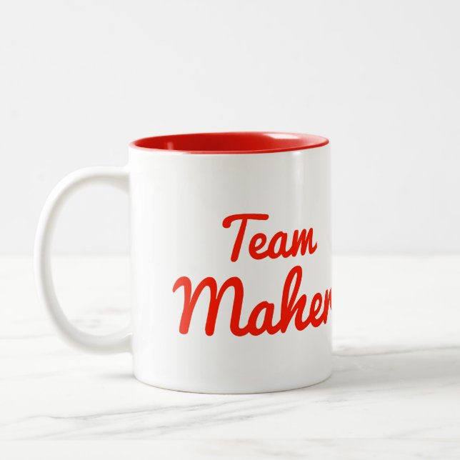 Taza Bicolor Equipo Maher (Izquierda)