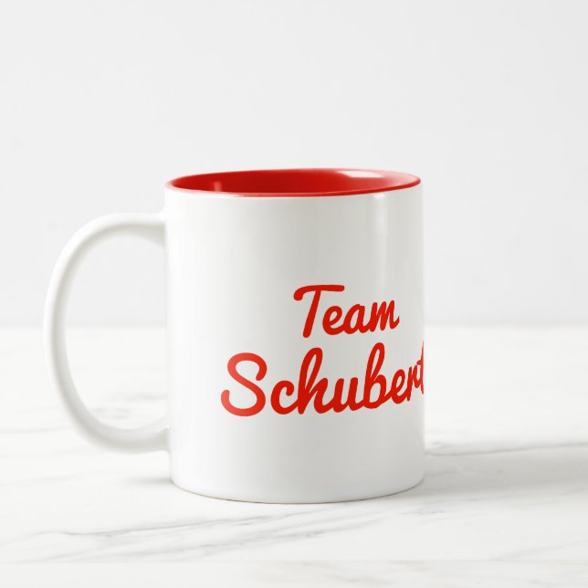 Taza Bicolor Equipo Schubert (Izquierda)