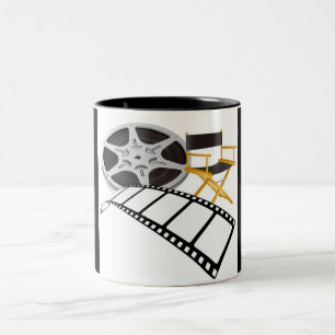 Taza Bicolor equipos de cine