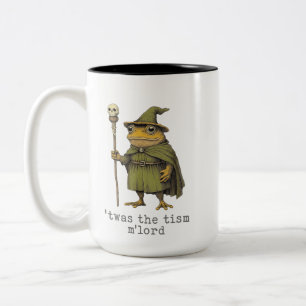 Taza Bicolor ERA La 'Tism M'Señor Brujo Rana Divertido Bruja, s