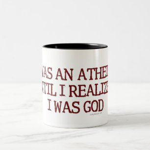 Taza Bicolor Era un ateo