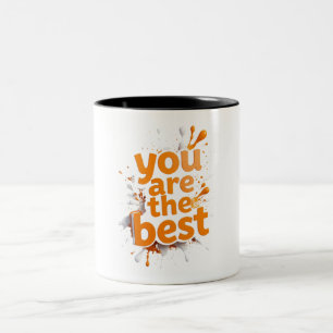 Taza Bicolor eres el mejor