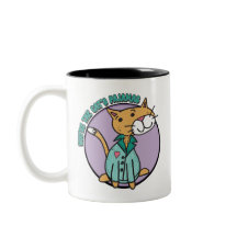 Eres el tazón de café pijama del gato