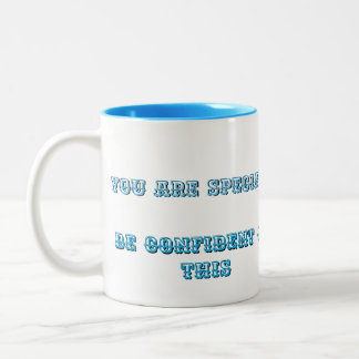 Taza Bicolor Eres especial, confía