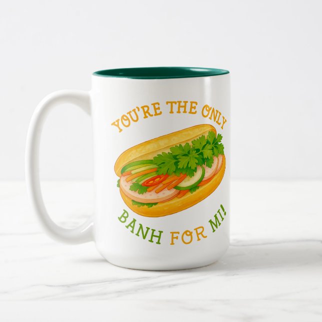 Taza Bicolor ¡Eres la única Banh para Mi! (Izquierda)
