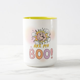 Taza Bicolor Eres Mi Boo - Ghost Hallo