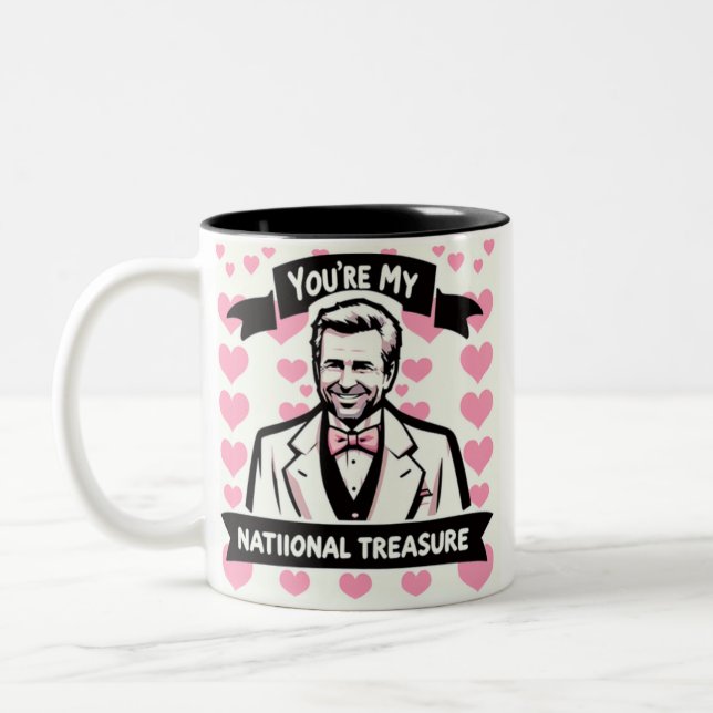 Taza Bicolor Eres mi tesoro nacional (11 oz) (Izquierda)