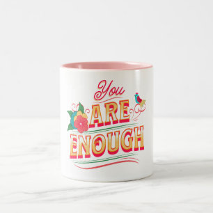 Taza Bicolor Eres Suficiente