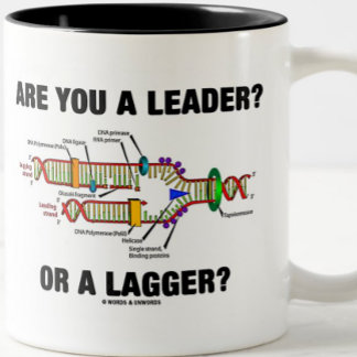 Taza Bicolor ¿Eres Un Líder? ¿O Un Lagger? (Replicación de ADN)