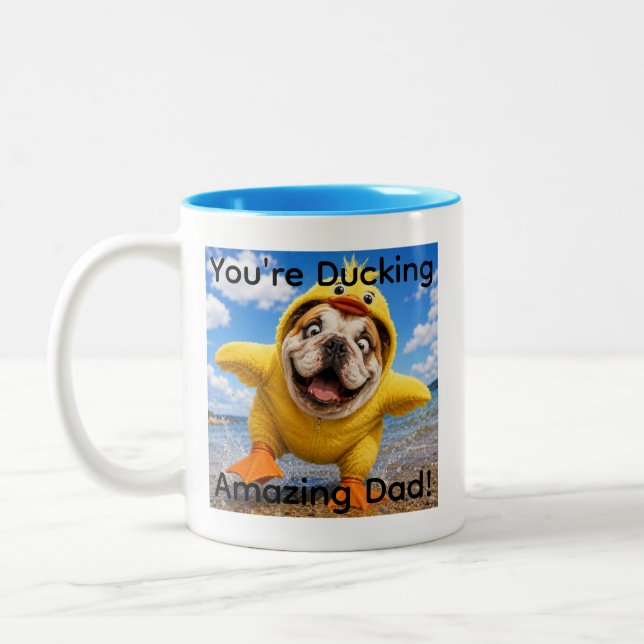 TAZA BICOLOR ERES UN PADRE INCREÍBLE (Izquierda)